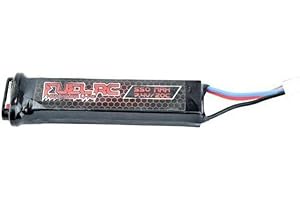 FUEL RC Fuel B030L Batteria LIPO per Pistole ELETTRICHE Softair AEP CYMA LI-PO 7,4V 550MAH per CM030 CM121 CM125 CM126 B030 G18C