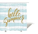 ☆ Garantía de satisfacción ☆ Lleve las cortinas de baño a su hogar para darle a su baño un aspecto vivo. Si tiene algún problema o sugerencia, por favor contáctenos, le brindamos asistencia dentro de las 24 horas.