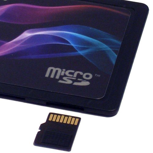 DiMeCard micro8 microSD Speicherkartenhalter FARBE WELLE EDITION (ultraflaches Kreditkartenformat etui, beschreibbar) - 5