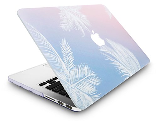 StarStruck MacBook Pro Retina 13 zoll H  lle Schutzh  lle Case Cover MacBook Pro 13 3 Retina H  lle  A1502   A1425   Blaue Feder 