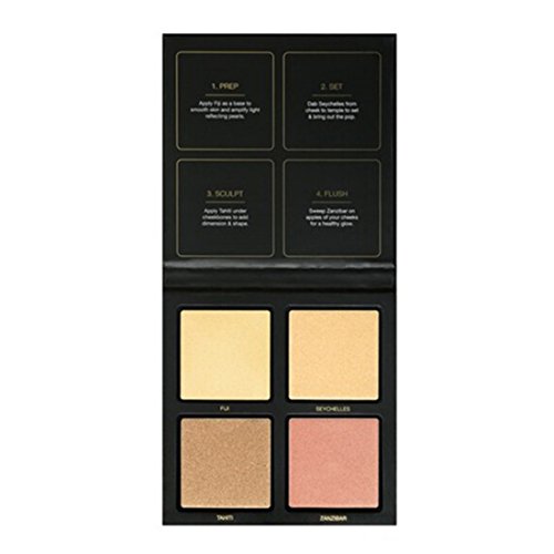 VWH 4 Farben Lidschatten Palette Makeup Eyeshadow Kosmetik Profi Markieren Augenpalette - 2