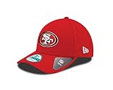 gebogenes Schild New Era Herren 9Forty San Francisco 49ers Kappe, Rot, OSFA