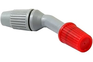 UTTASU Replacement Spray Nozzle for Sprayer Lance, Ajustable Weedkiller Cone Design, Suitable for 3L/5L/8L Backpack Sprayers, Multiple Color Options(Red)