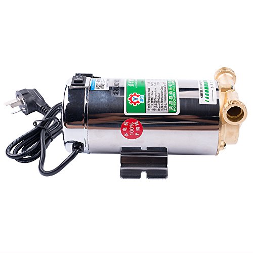 Preisvergleich Produktbild Vogvigo 100w wasserdruckerhöhungspumpe, den Haushalt boosterpumpe für dusche hausgarten Waschmaschine - Edelstahl