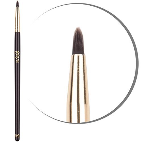 Gel Eyeliner Precision Brush - B9 Vegan High Quality Dense Synthetic Fibers Liner Brush - Precisely & Easily Apply Gel Eye Liner