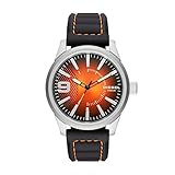Diesel Herren Analog Quarz Smart Watch Armbanduhr mit Silikon Armband DZ1858