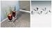Produktbild PROFIL SET für WAP Piccolo Wandanschlussprofil Rückwandprofil Dichtprofil Wandabschlussleiste Grau