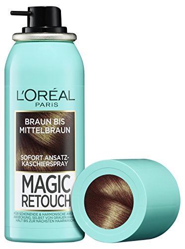 L’Oréal Paris Magic Retouch Ansatz-Kaschierspray, Braun bis Mittelbraun, 1er Pack (1 x 75 ml) - 3