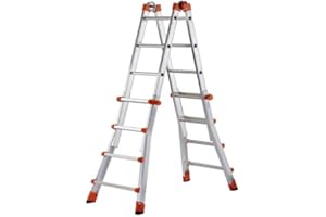Scala Telescopica in Alluminio Gierre AL030 4+5 Mt 3,45 - Mt 5,20