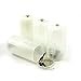 Produktbild Vorcool, 4 tragbare Batterie-Adapter, von Größe AA auf Größe D, transparent