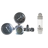 Para ajustar el manómetro de presión de descompresión para proporcionar una salida de CO2 estable y precisa.