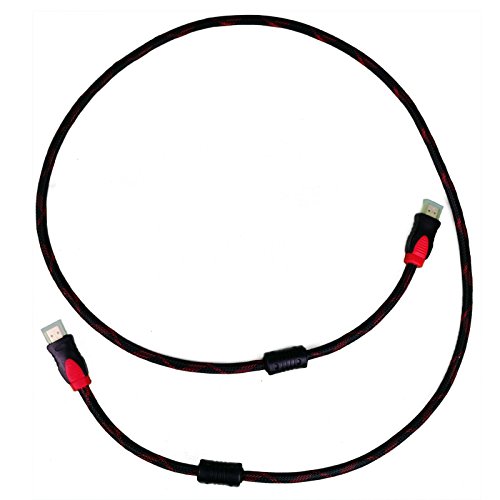 1,5 m HDMI Kabel 1.4 V HighSpeed 3D Ethernet Audio Full HD TV ARC CEC 1,5 Meter - 2