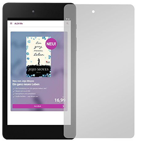 2 x Slabo Displayschutzfolie Medion E6912 E-Tab Displayschutz Schutzfolie Folie „No Reflexion|Keine Reflektion“ MATT – Entspiegelnd MADE IN GERMANY - 2