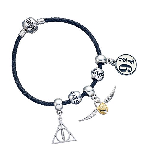 Pulsera Harry Potter, emblemas. The Carat Shop