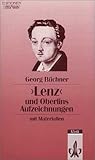 Cover zum Buch 'Lenz' und Oberlins Aufzeichnungen