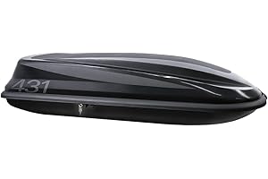 Tetrax Dachbox CAM 431, Schwarz, 430 l