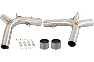 X-LAI MOTOR For Triumph Thunderbird 1600 2009-2019 Thunderbird 1700 Storm 2011-2019 Motorrad Auspuff Middle Link Pipe Abgaskrümmer