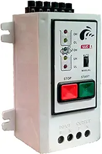 Ritchie Plastic Automatic Water Level Controller and Water Tank Level Controller Upto 2h.p. Pump Motor Capacity, Standard Size, White