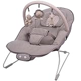 Babywippe / Babyschaukel mit Spielbogen & Vibrationsfunktion & Musikfunktion (12 Melodien) - 2