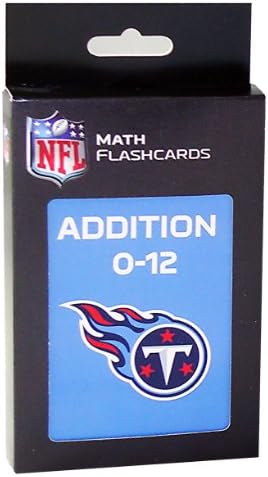 NFL Tennessee Titans Addition Flash Cards