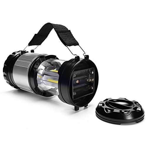 LED Laterne, ODOLAND 2-in-1 Camping Laterne Taschenlampe – neue LED 300lm, wasserdichte Campinglampe Campingleuchte Zeltlampe Notlicht Notfalllampe, tragbar für Camping Outdoor Wandern - 5
