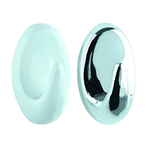 Wenko 4403010100 Zwerghaken, Kunststoff, 6-er Set, 1.5 x 2.5 x 1.5 cm, weiß