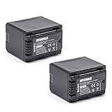 tecnología: Li-Ion INTENSILO 2X Li-Ion batería 4040mAh (3.6V) para cámara de vídeo videocámara Panasonic HC-VXF999, HC-W570, HC-W580, HC-W850EB, HC-WX979, HC-VXF1