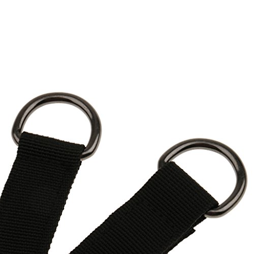 Nylon Hanging Hammock Straps Belt Kit with Haken Ringe fuer Hängematten Straps – wie bild, 25cm - 7