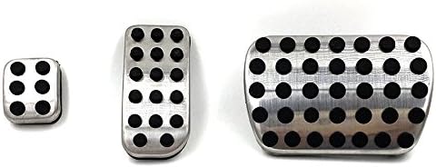 3 Pcs Set Accessories Stainless Steel Pedal
