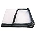 Produktbild ANUO Plane Tarp Cover Heavy Duty Dickes Material, Wasserdicht, Ideal Für Plane Baldachin Zelt, Boot Oder Pool Cover Mit Ösen/Reversible (Color : Clear, Size : 2x2m/6x6ft)