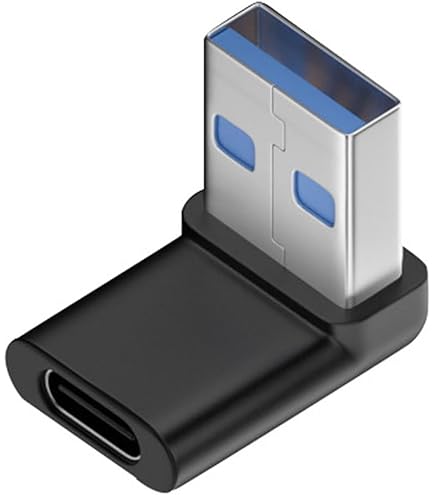 Adattatore USB-C A USB 90&deg; (2 Pezzi) - 10 Gbps Per IPhone 15, MacBook, IPad E Dispositivi USB-C