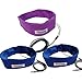 Produktbild LHQ Stirnband Augenmaske Musik Schlaf Kopfhörer, Atmungsaktives Kopftuch Yoga/Sport Umfang 52-64cm Einziehbar Bis 32cm, 2navy Und 1purple