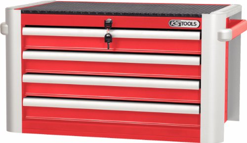 KS Tools ULTIMATEline Werkstattwagenaufsatz, rot / silber, 886.0014