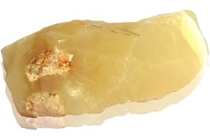 Real Gems Natürlicher rauer gelber Opal aus Australien 32,00 Ct Heilender Loser natürlicher unbeheizter Opal Roher rauer Loser Stein