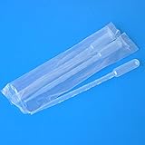 Materiales de alta calidad juler Laboratorio Manipulación de líquidos con líquidos Empaquetado Individual 1 2 3 Alargar 5 10 ML Gotero de plástico desechable desechable Esterilizado Pipeta Pasteur,Transparente,10Ml