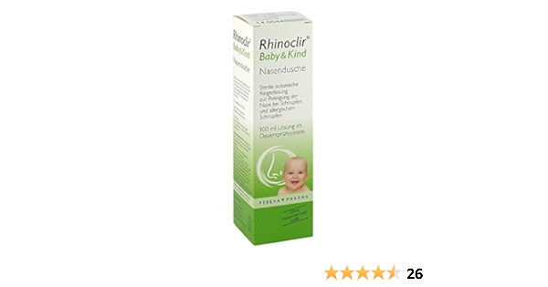 Rhinoclir Baby Kind Nasendusche 100 Ml Amazon De Drogerie Korperpflege