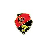 wetzlar karte Aufkleber / Sticker - PzBtl 134 Panzer Bataillon Wetzlar Sixt-von-Armin-Kaserne Bundeswehr Wappen Abzeichen Emblem passend für VW Golf Audi A4 Mercedes Benz (7x6cm)#A1297
