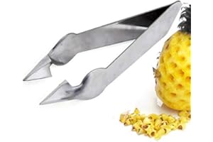 HONFITAT Pinza De Acero Inoxidable Para Piña Y Ojo, Pelador De Piña