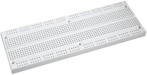 Global Specialties UBS-100 Solderless Breadboard, 840 Tie-point, 6-1/2 Length x 2-3/16" Width Strip"