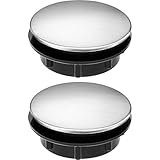 tapon fregadero roca Cantidad: cada paquete viene con 2 tapas de orificio de grifo, el tamaño es de aprox. 1.79 x 0.55 pulgadas de ancho y alto, fácil de almacenar y no ocupa mucho espacio