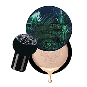 THR3E STROKES CC Cream For Face Makeup Air CUSHION CC CREAM MUSHROOM HEAD FOUNDATION WITH WATERPROOF FORMULA. 20G