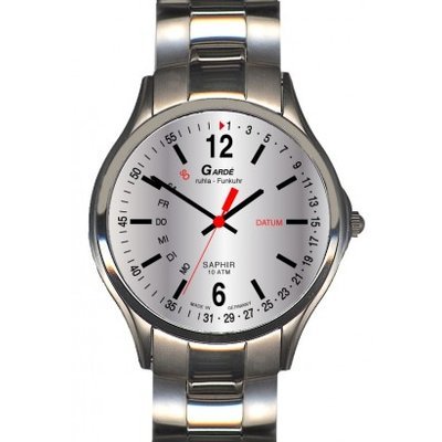 Uhr - Analog Funk - Edelstahl Edelstahl - silber Uhr - Analog Funk - Edelstahl Edelstahl - silber