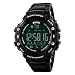 Produktbild 57-PAIOUPAIOU Neue Coole Herren Smart Sport Digitaluhr multifunktionale kreative Remote Kamera Anruf Erinnerung Zahn