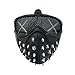 Produktbild Maske, Halloween Punk Devil Cosplay Anime Bühnenmaske Ghost Steps Street Masquerade Death Masken Watch Dogs Rivet Party Gesichtsmasken