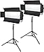 Produktbild BRESSER LED Foto-Video SET 2x LG-1200 72W/11.800LUX
