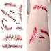Produktbild happy event Halloween Umwelt Wasserdicht Halloween Horror Bloodstains Scar Tattoo Aufkleber | Environmental Waterproof Halloween Horror Bloodstains Scar Tattoo Stickers (2PCS)