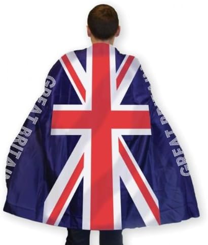 Great Britain Flag Body Cape (One Size Fits Most) [Toy] (Costume)