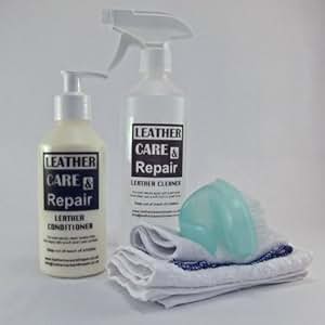 FAUX LEATHER CLEAN & CONDITION KIT: Amazon.co.uk: Kitchen & Home