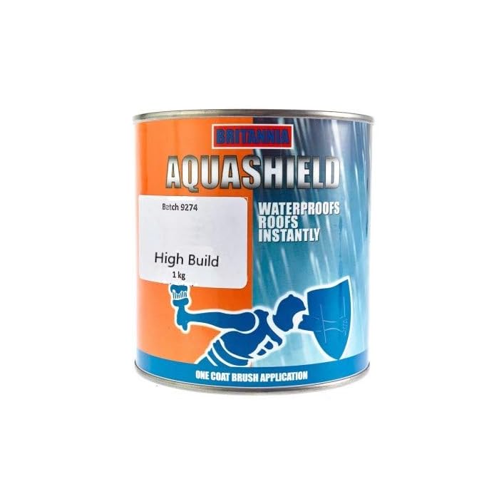 Buy Aquashield High Build Black Acrylic Instant Waterproof Roof Repair
