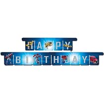 Guirlande Anniversaire Pyjamasques - Décoration Fête Enfant - Happy Birthday - BeenSmile